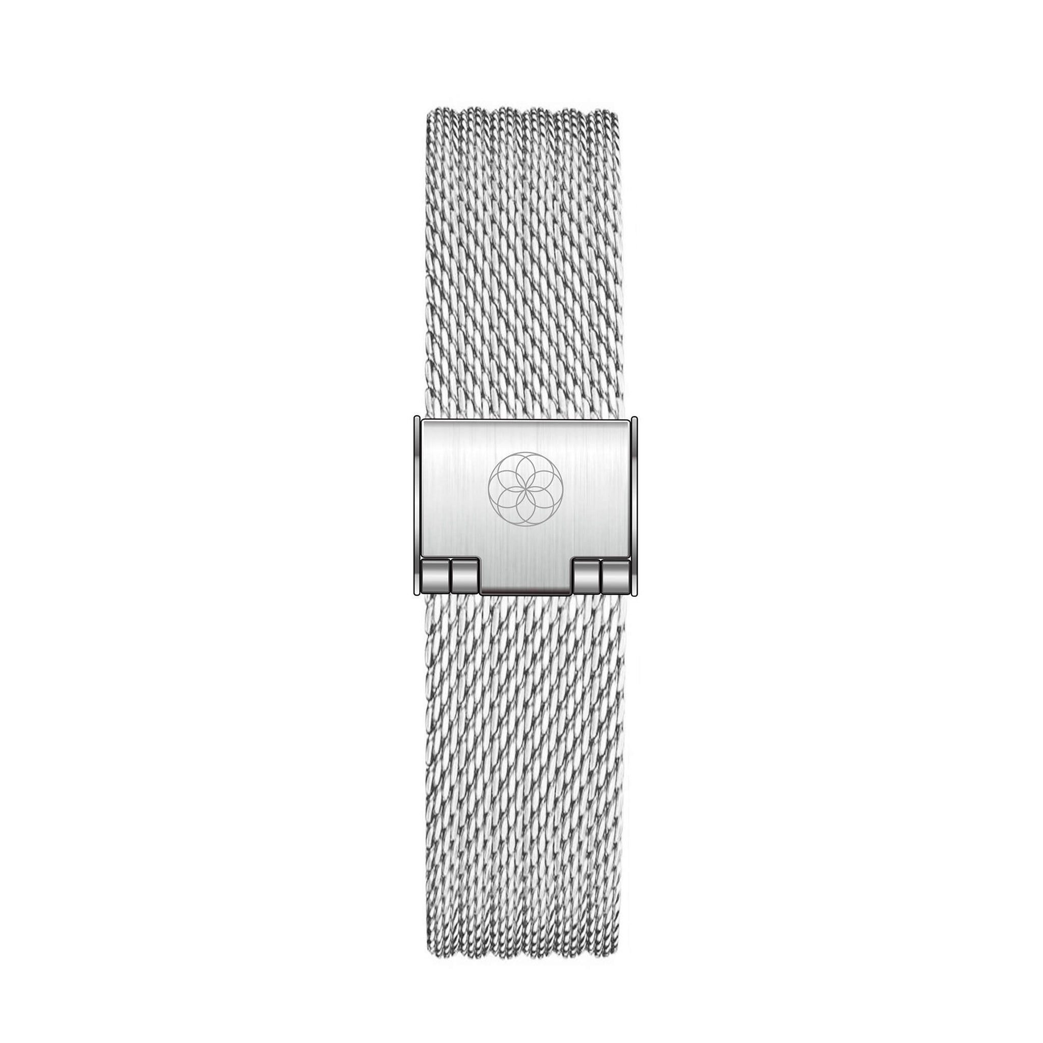 LILIANE - MESH BAND ZILVER